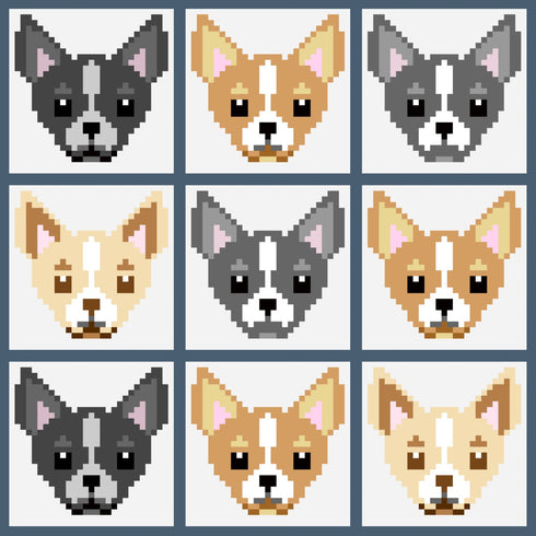 Chihuahua Dog Blanket Crochet Pattern