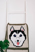 Husky / Malamute Dog Blanket Crochet Pattern