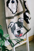 Bulldog / Pitbull Dog Blanket Crochet Pattern
