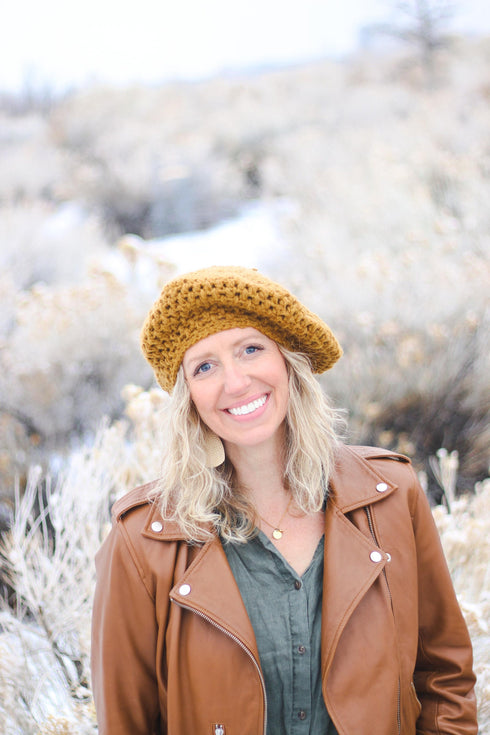 Crochet All Day Beret Crochet Pattern