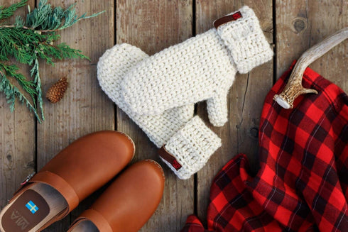 Morning Mittens Crochet Pattern