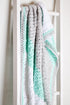 Slanted Stripes Baby Blanket Crochet Pattern