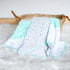 Slanted Stripes Baby Blanket Crochet Pattern