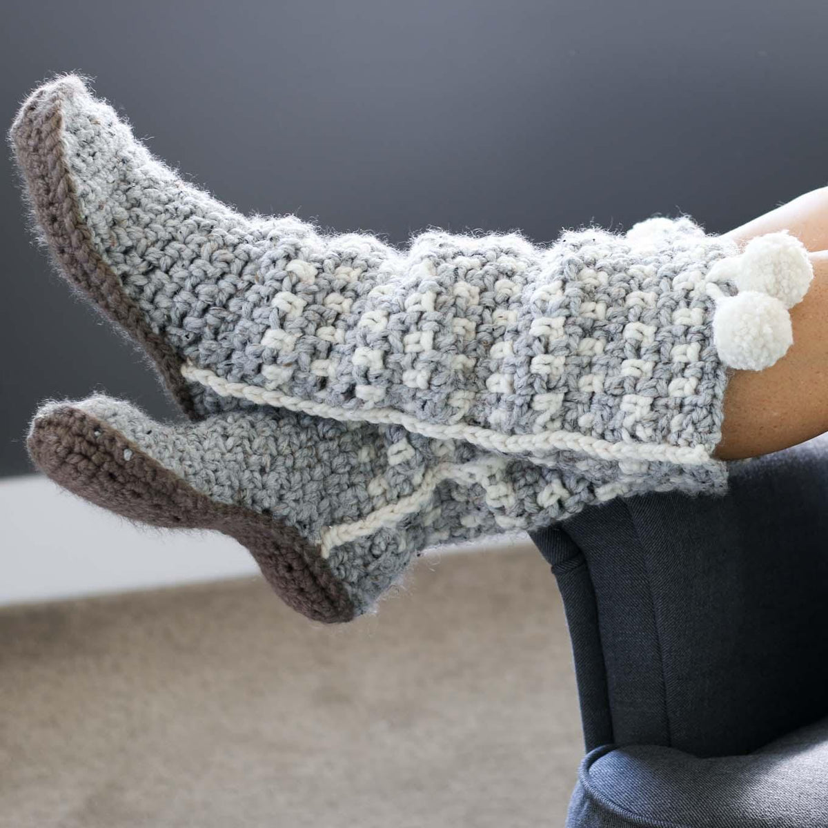Sierra Slippers Crochet Pattern