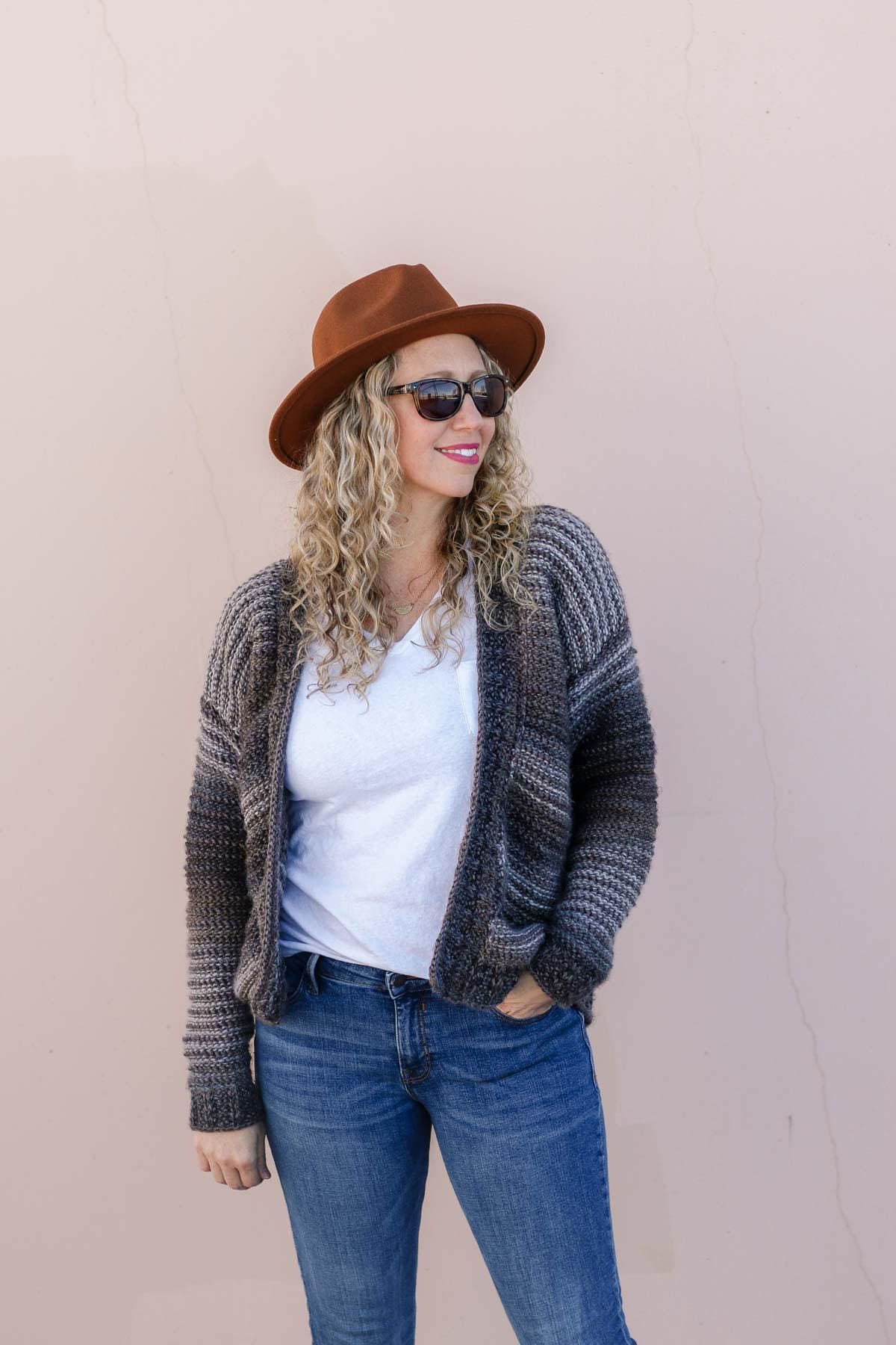 Mercantile Cardigan Crochet Pattern