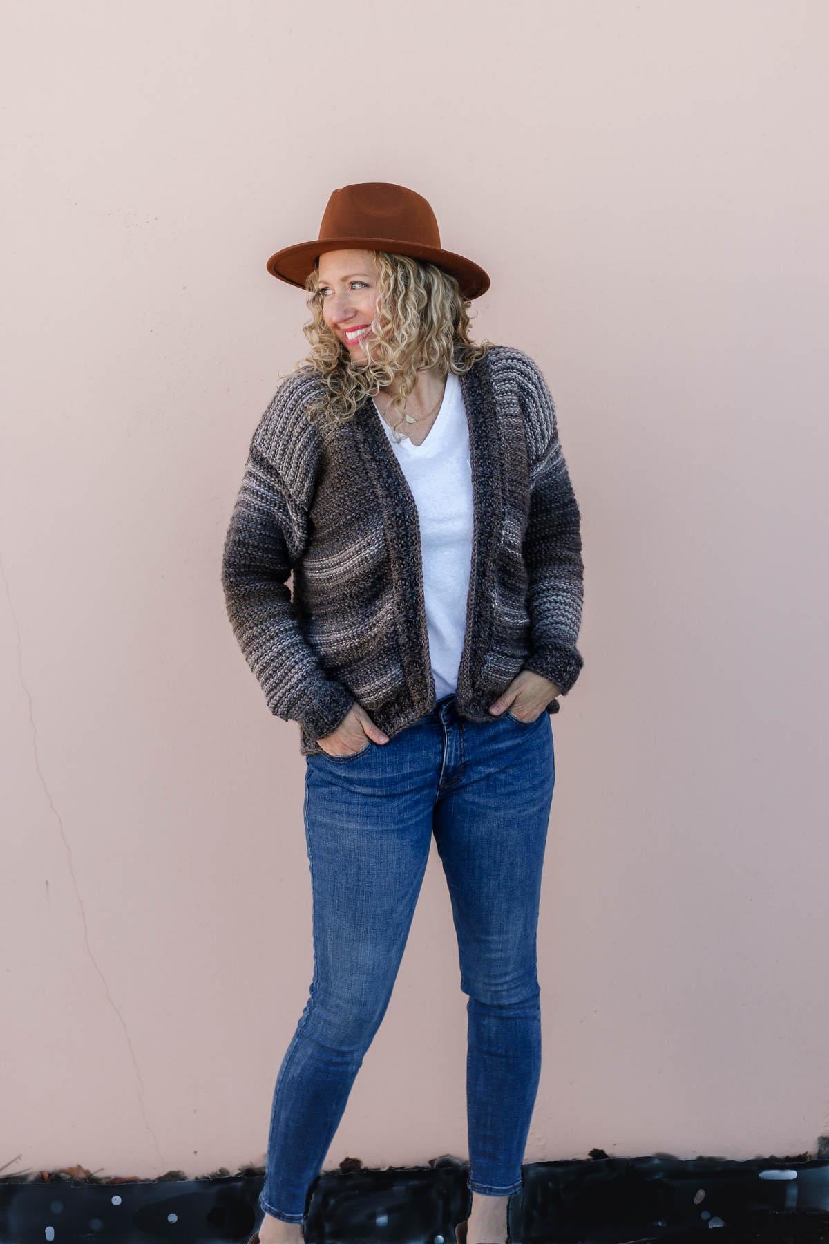 Mercantile Cardigan Crochet Pattern