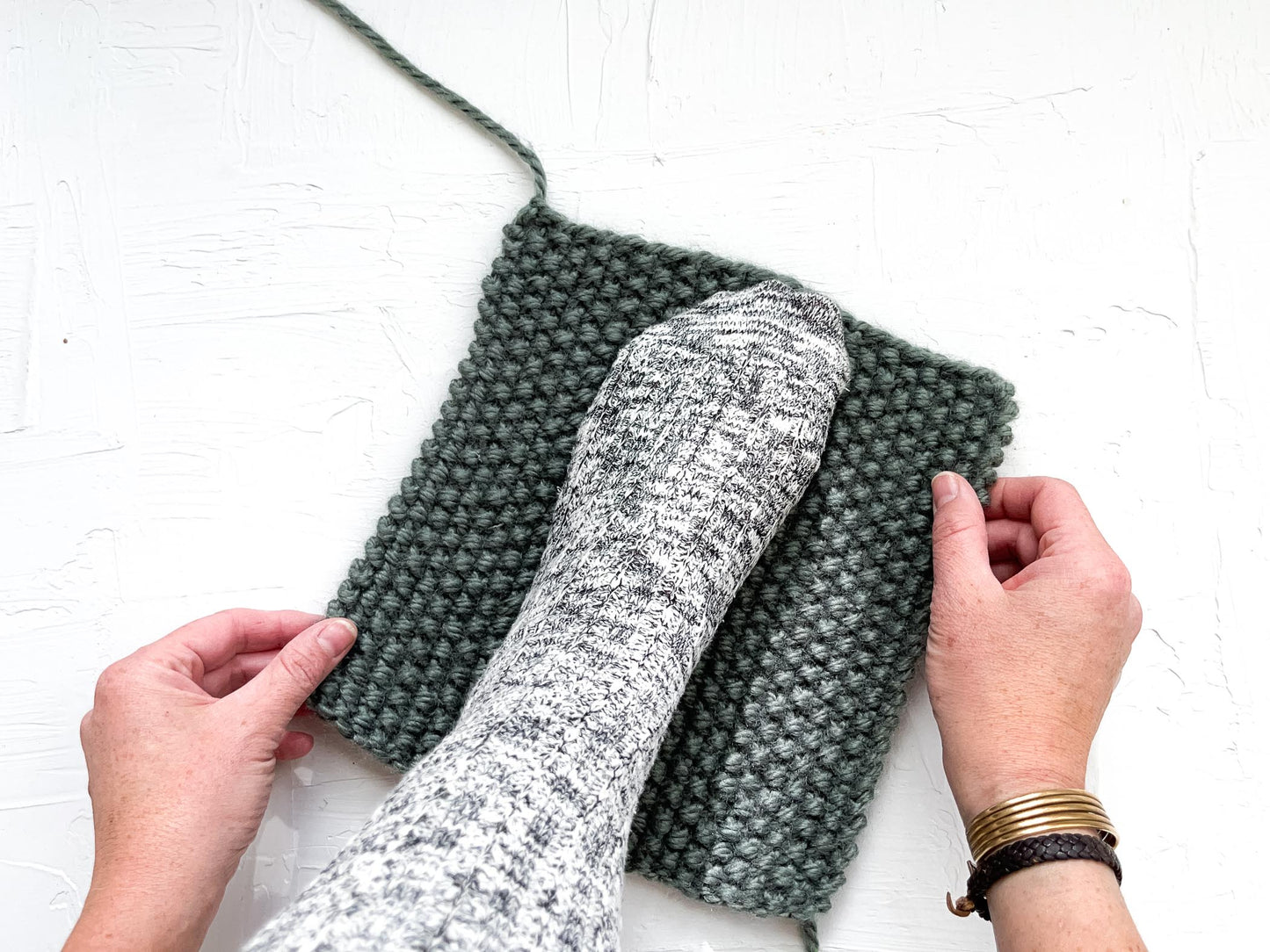 2 Hour Knit Slippers Knitting Pattern