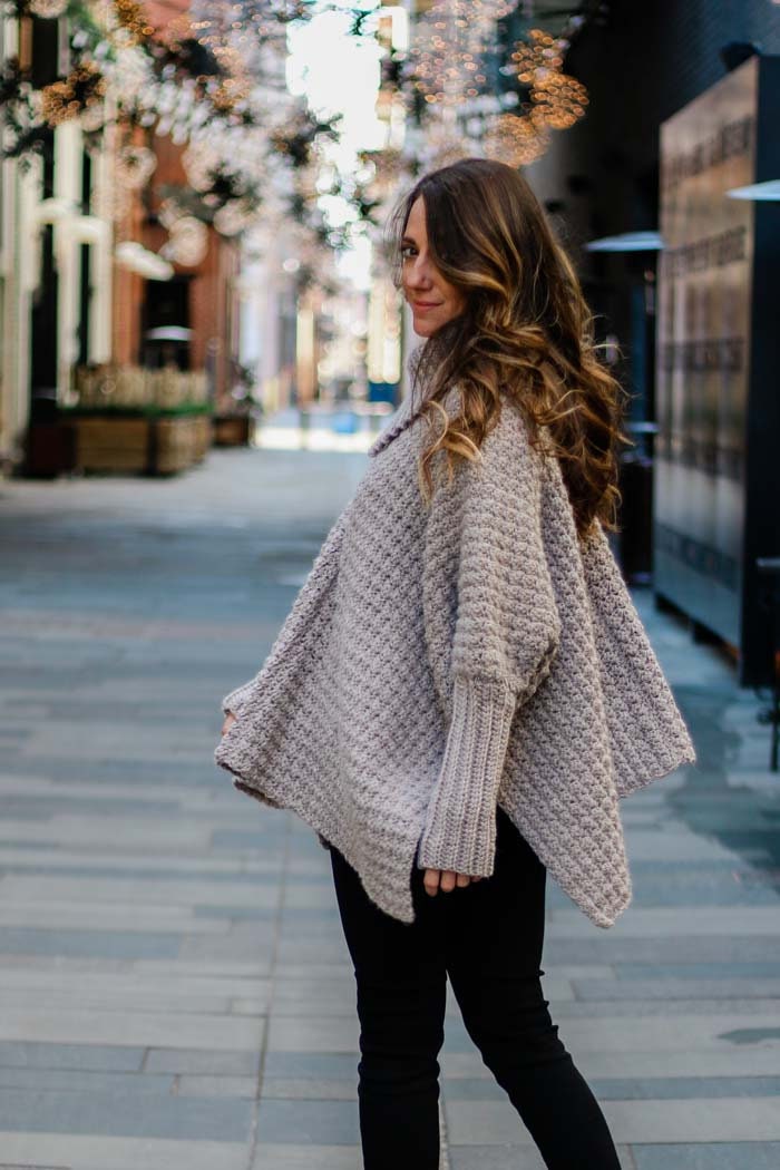 Alpine Poncho Crochet Pattern