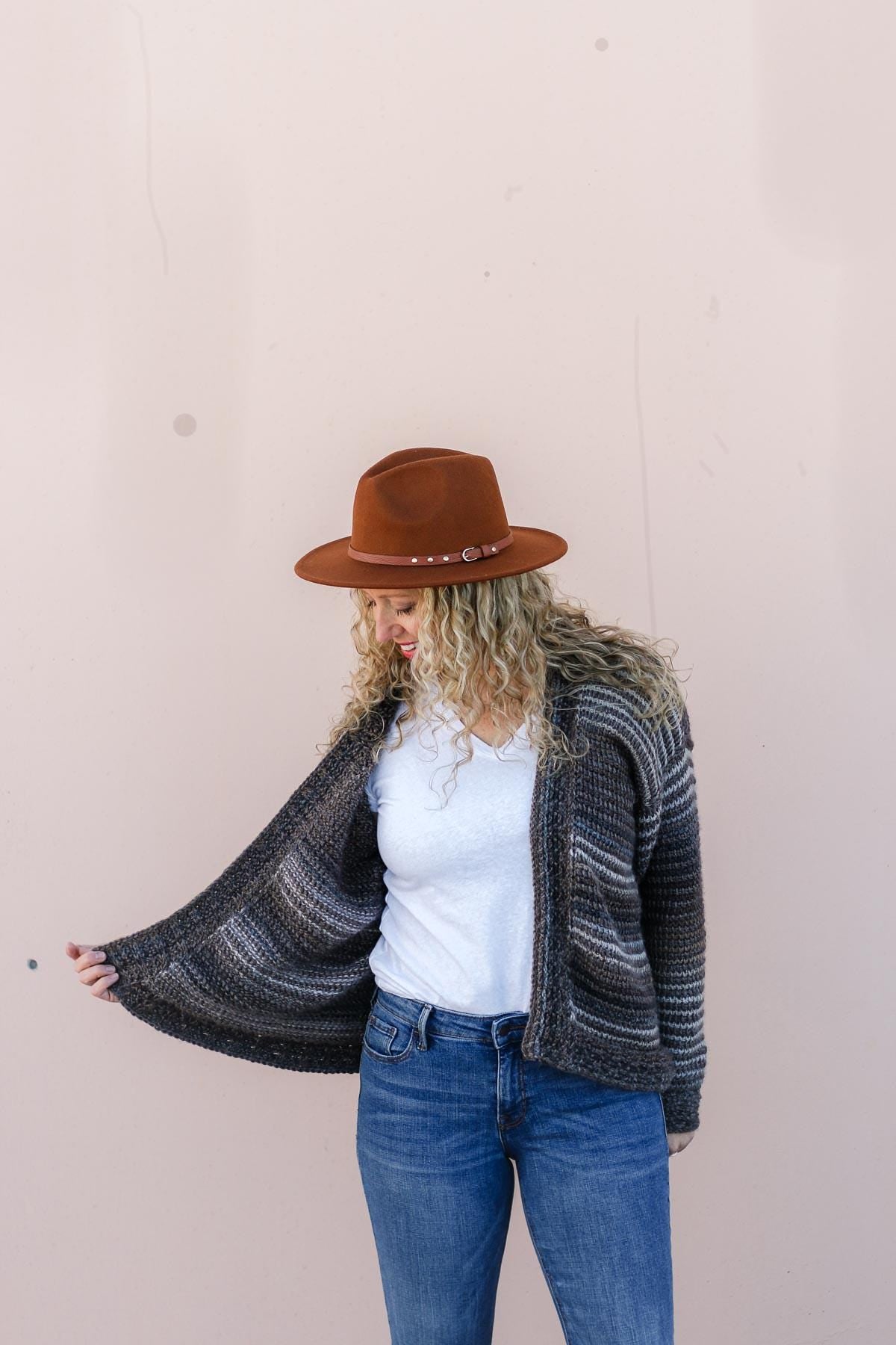 Mercantile Cardigan Crochet Pattern