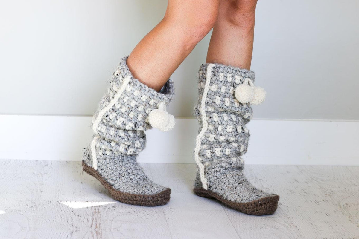 Sierra Slippers Crochet Pattern