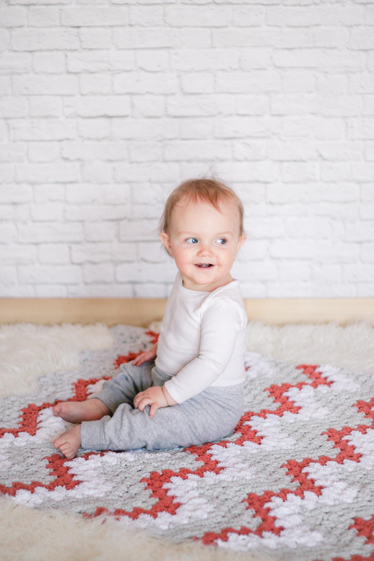 Done in a Weekend Baby Blanket Pattern