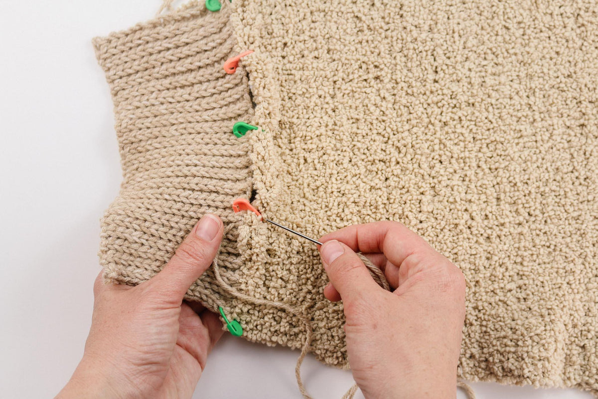 Sherpa Sweater Jacket Crochet Pattern