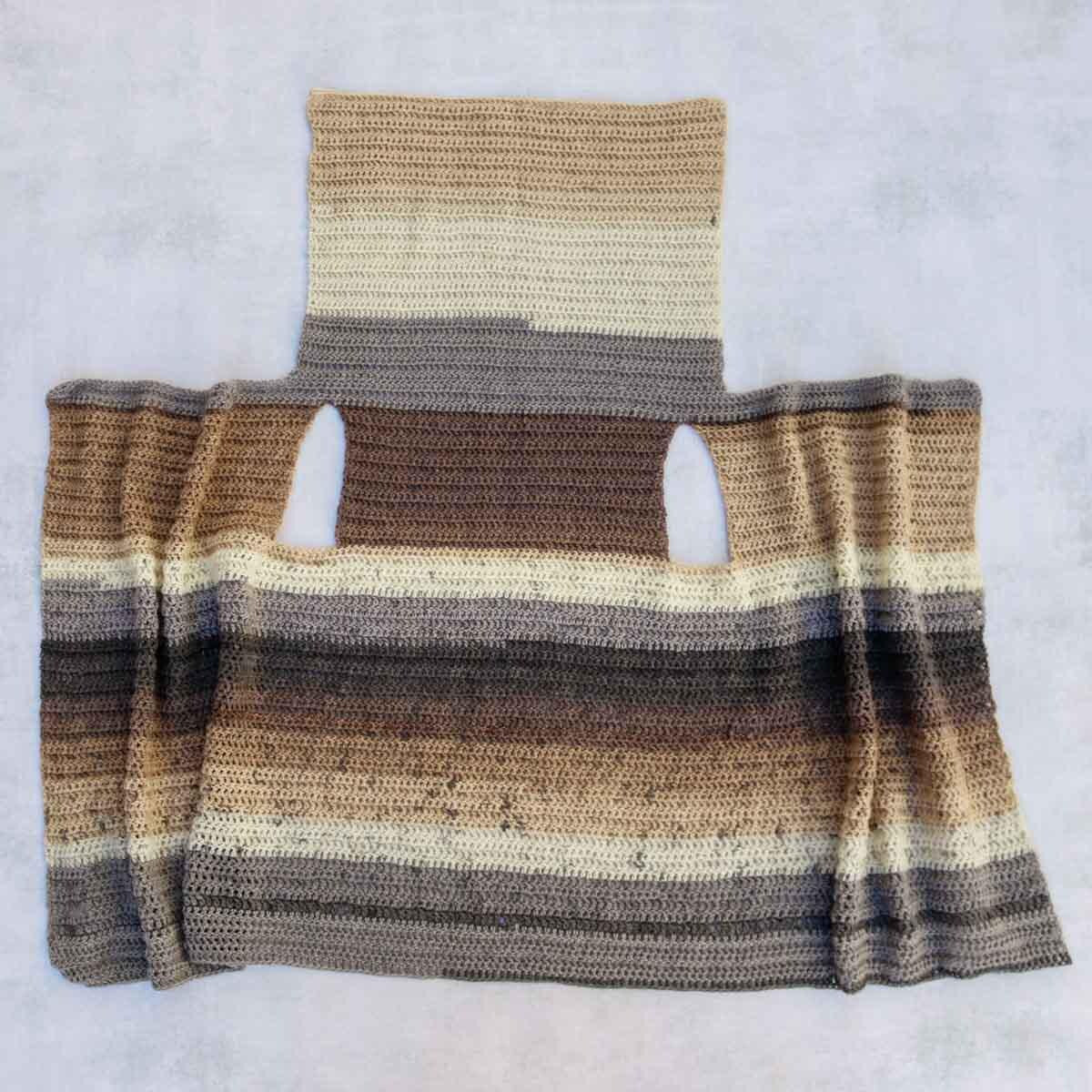 Strata Sweater Crochet Pattern