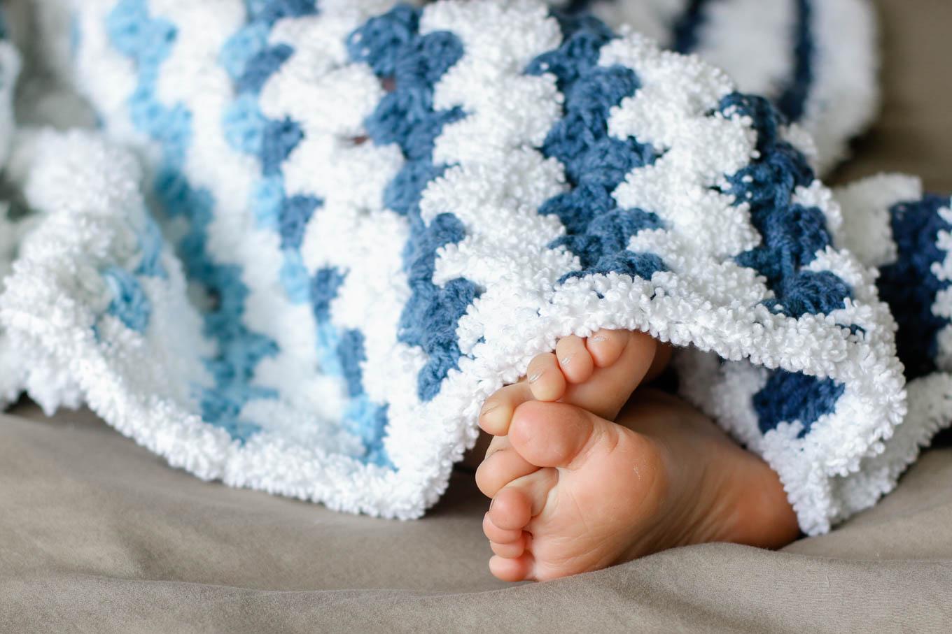 Tributary Baby Blanket Crochet Pattern