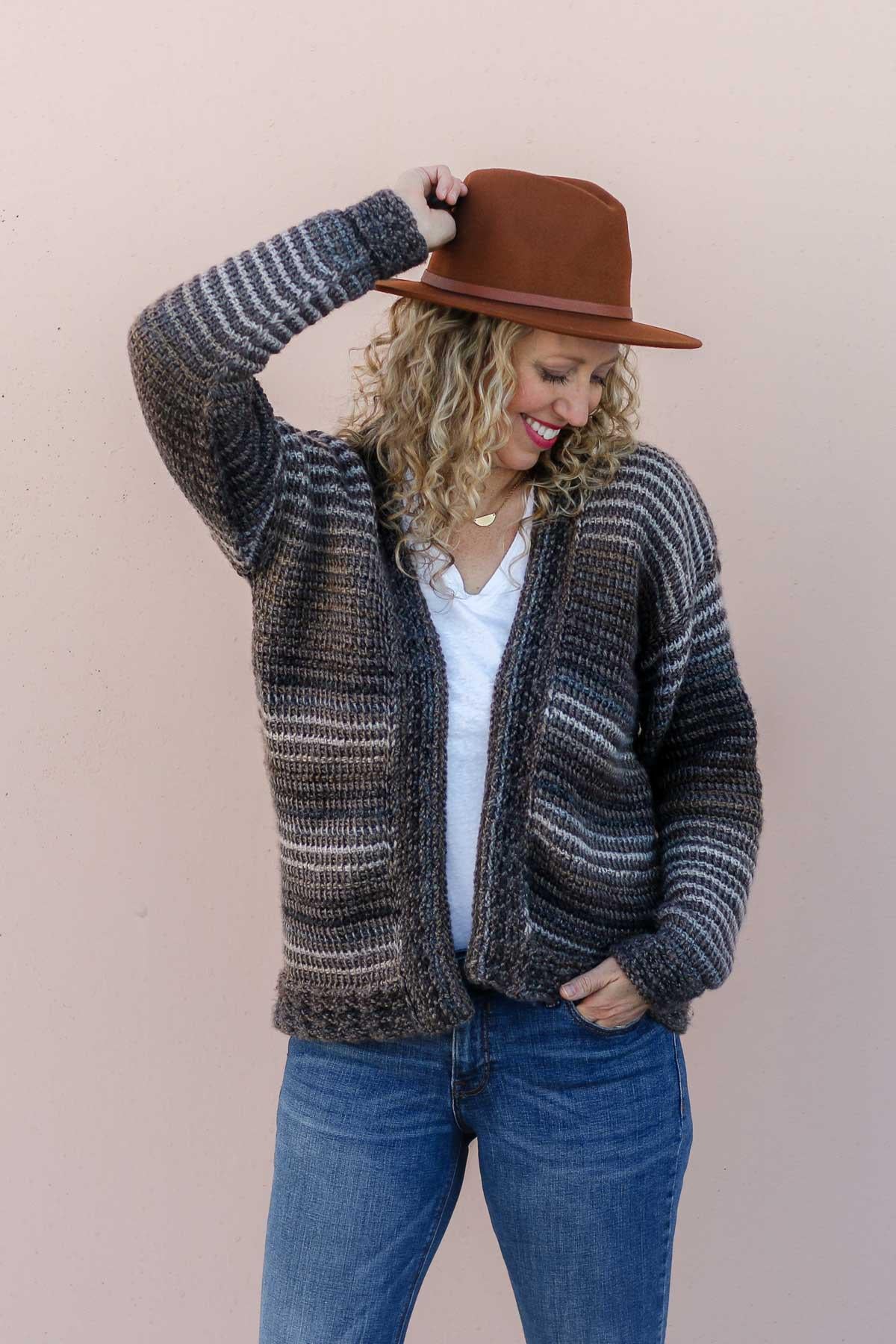 Mercantile Cardigan Crochet Pattern