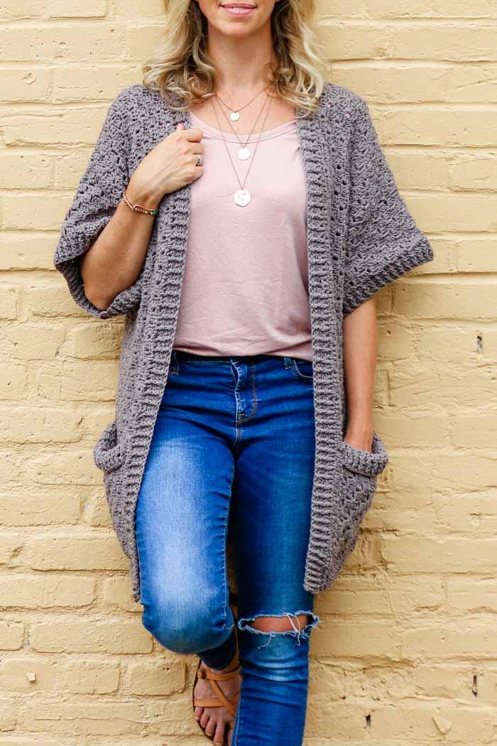 Free Range Cardigan Crochet Pattern