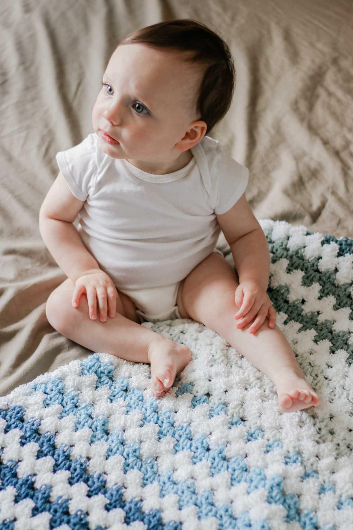 Tributary Baby Blanket Crochet Pattern