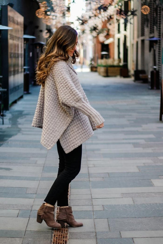 Alpine Poncho Crochet Pattern
