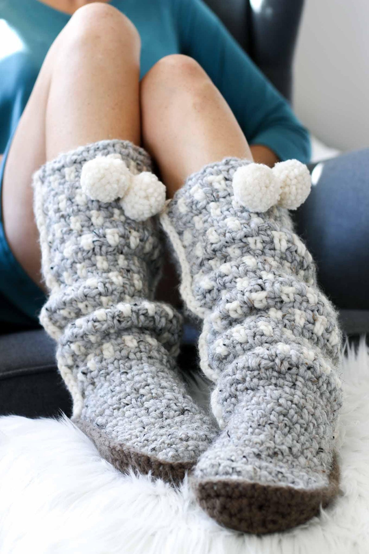 Sierra Slippers Crochet Pattern