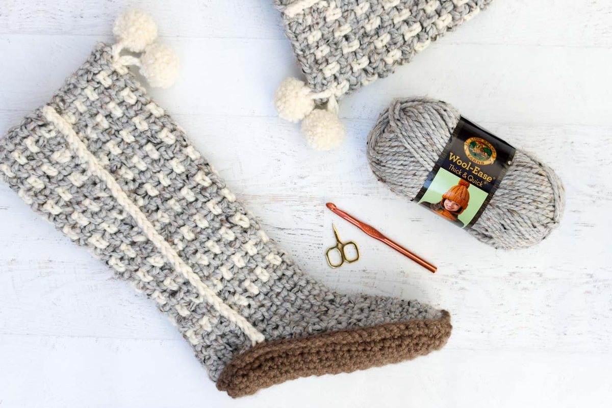 Sierra Slippers Crochet Pattern