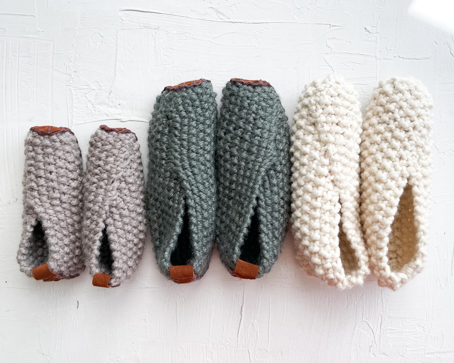 2 Hour Knit Slippers Knitting Pattern