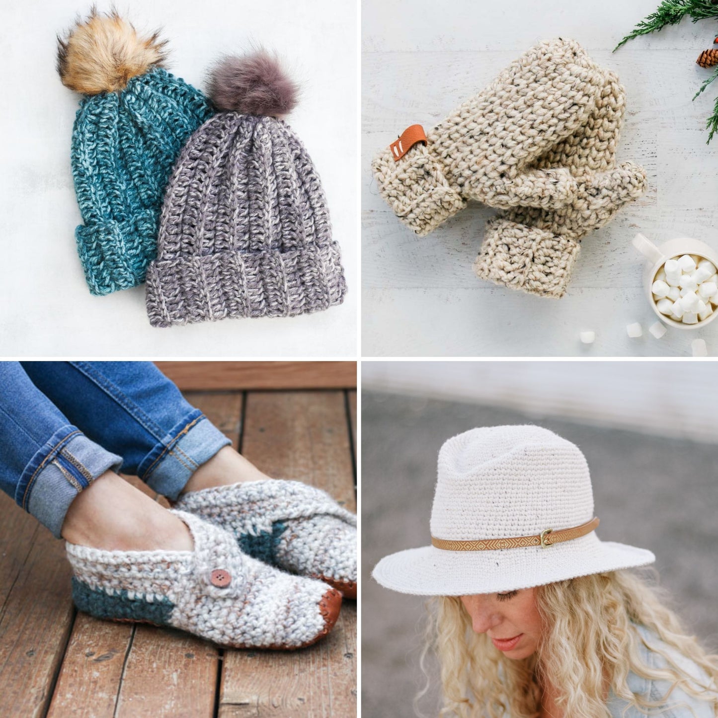 Crochet Pattern Bundle Easy Crochet Gifts