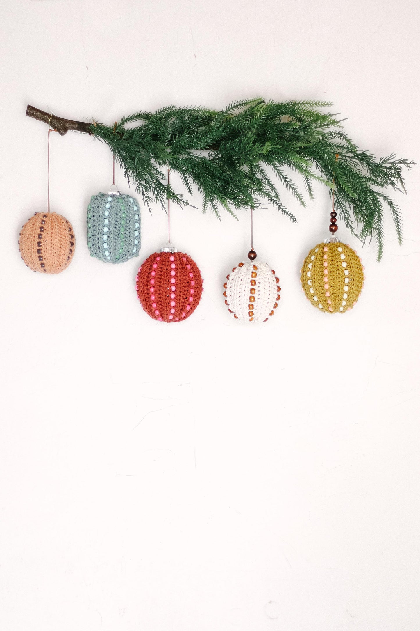 Beads and Baubles Ornaments Crochet Pattern