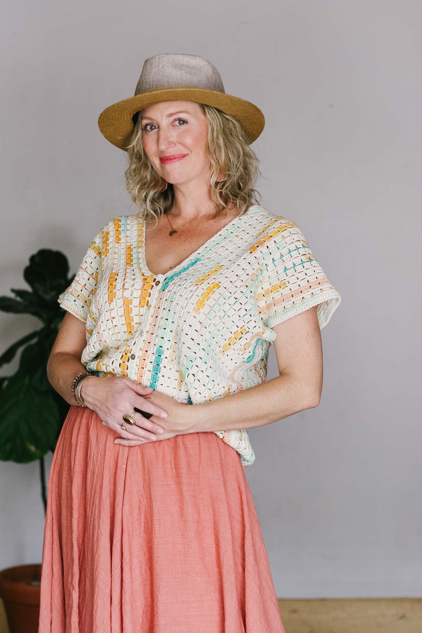 Tidepool Rectangle Tee Crochet Pattern