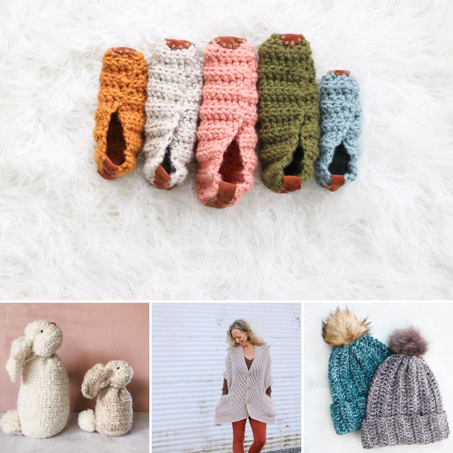 Crochet Pattern Bundle Rectangle Crochet Patterns