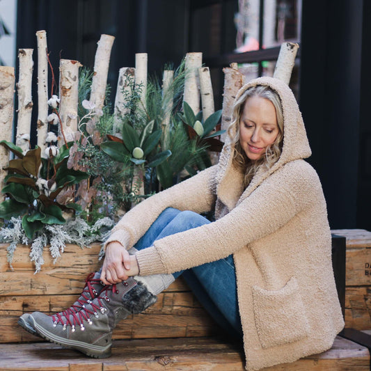 Sherpa Sweater Jacket Crochet Pattern