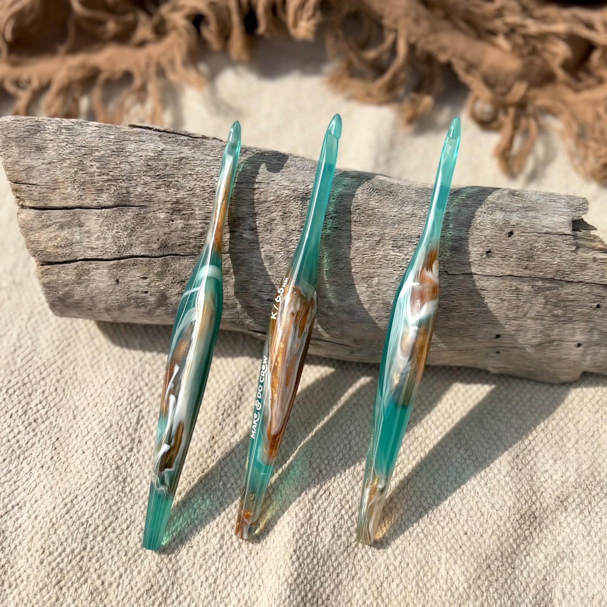 Limited Edition Resin Crochet Hooks