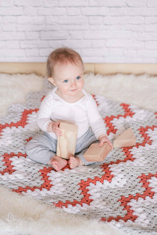Done in a Weekend Baby Blanket Pattern