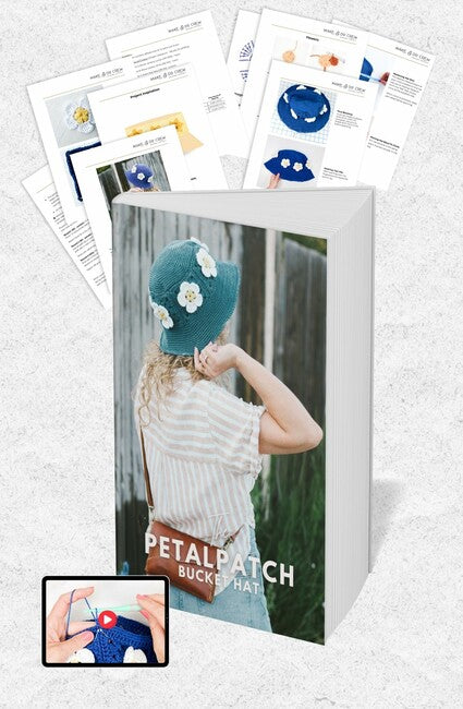 Petalpatch Bucket Hat Pattern E-book PDF