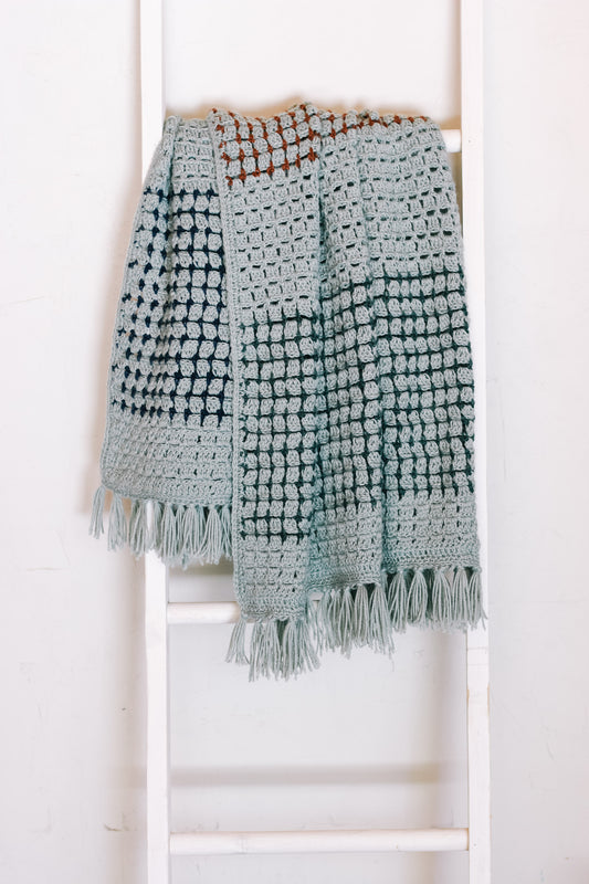 Block Stitch Blanket Crochet Pattern