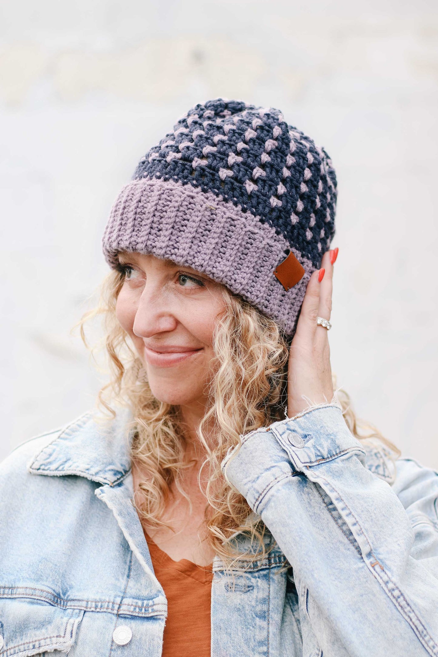 Peek Beanie Crochet Pattern