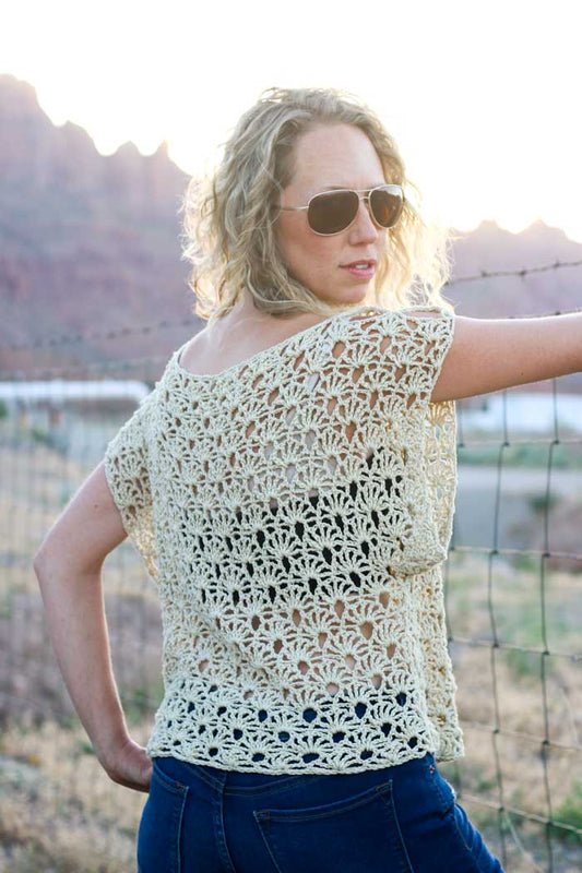 Canyonlands Boho Top Crochet Pattern