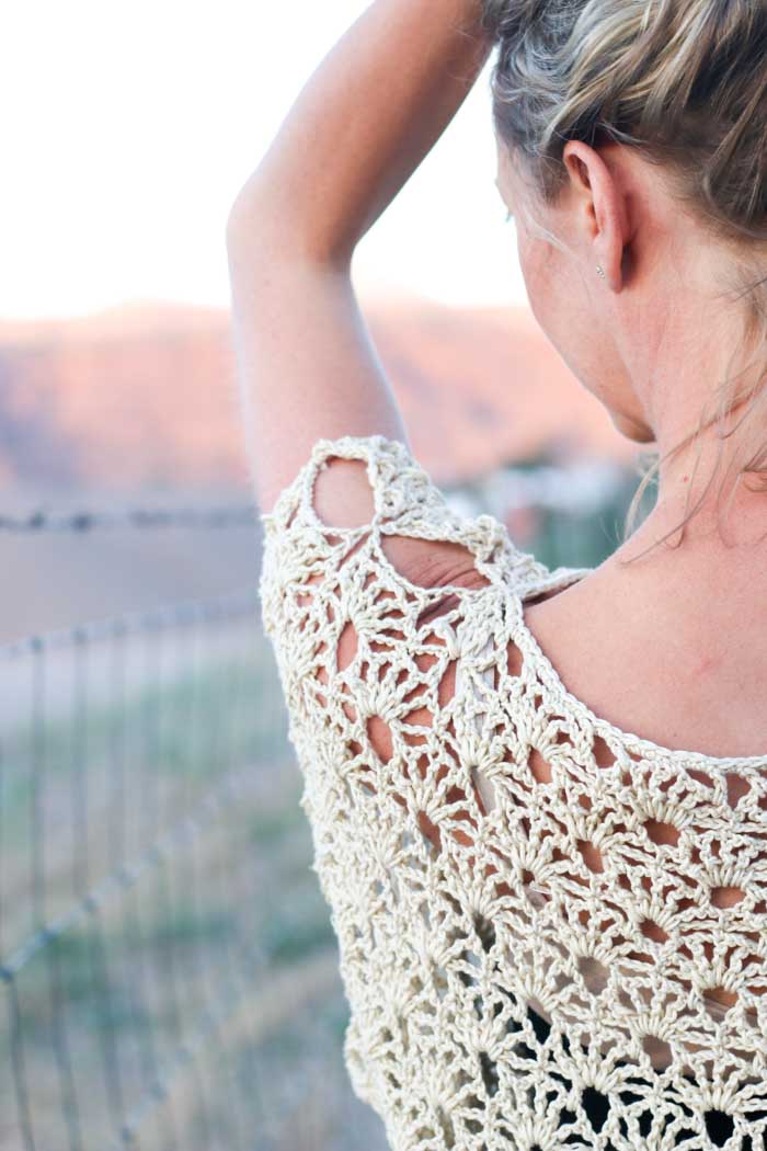 Canyonlands Boho Top Crochet Pattern