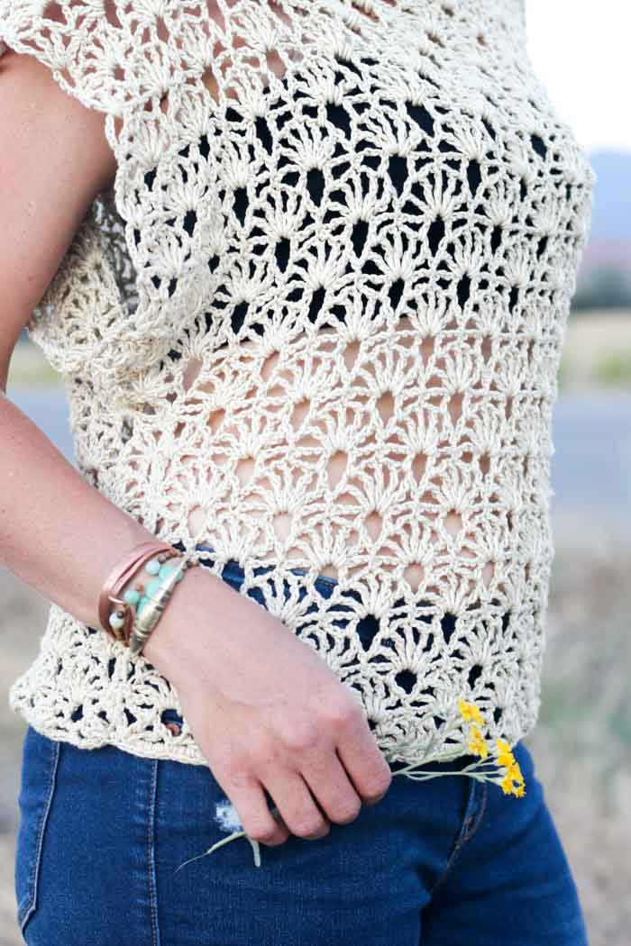 Canyonlands Boho Top Crochet Pattern