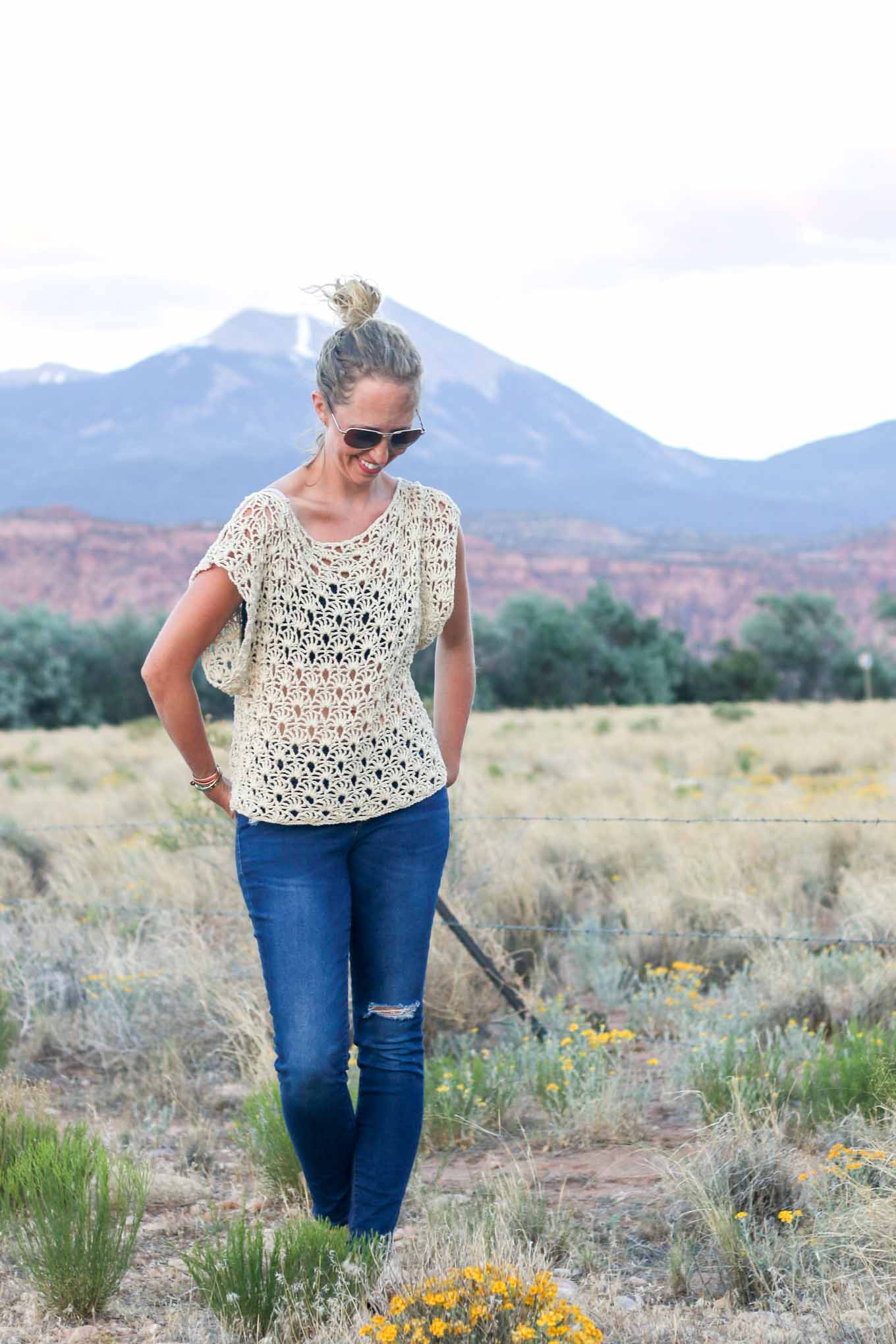Canyonlands Boho Top Crochet Pattern
