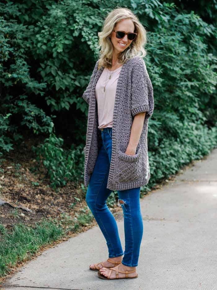 Free Range Cardigan Crochet Pattern