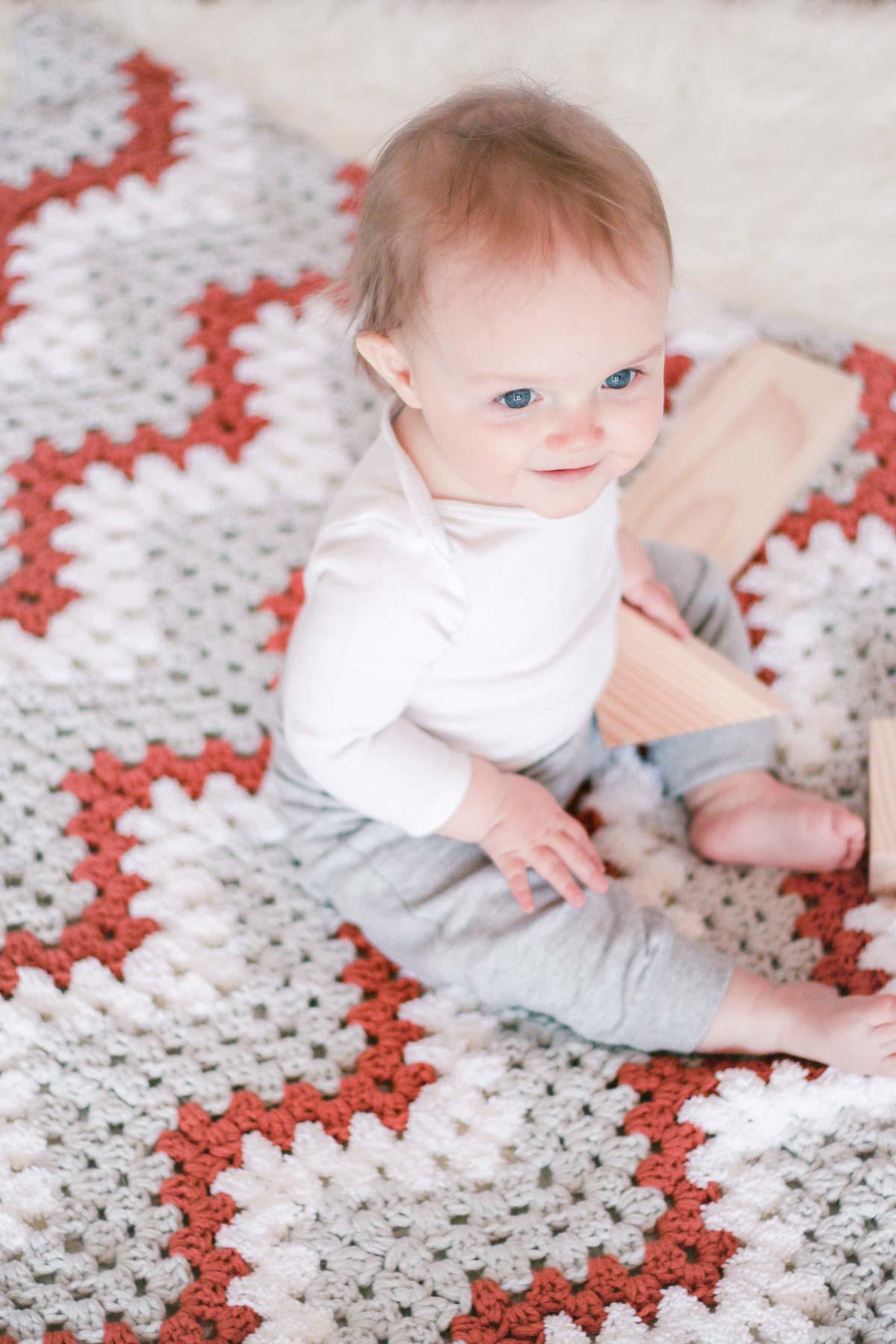 Done in a Weekend Baby Blanket Pattern