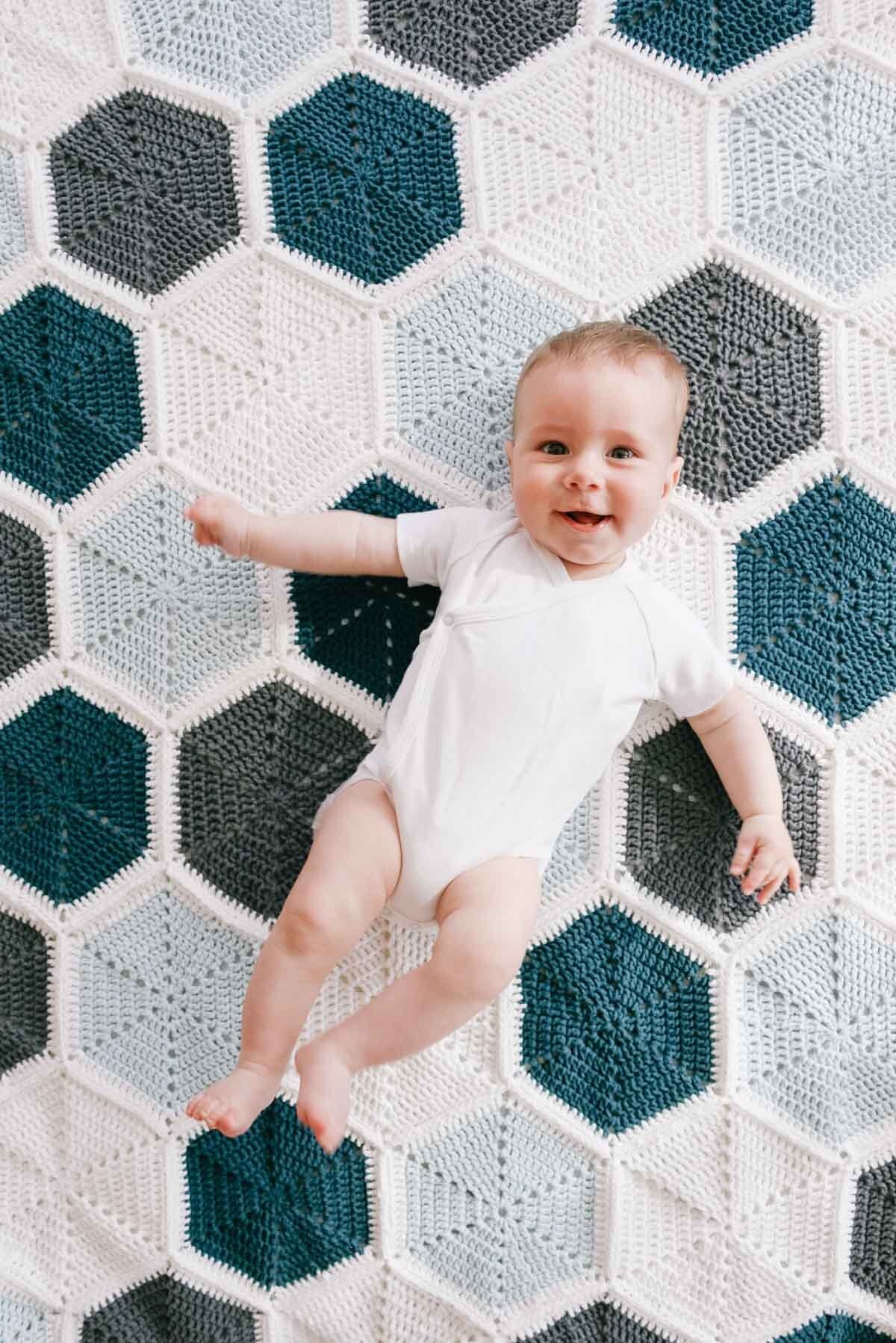 Quinn Hexie Crochet Blanket Crochet Pattern