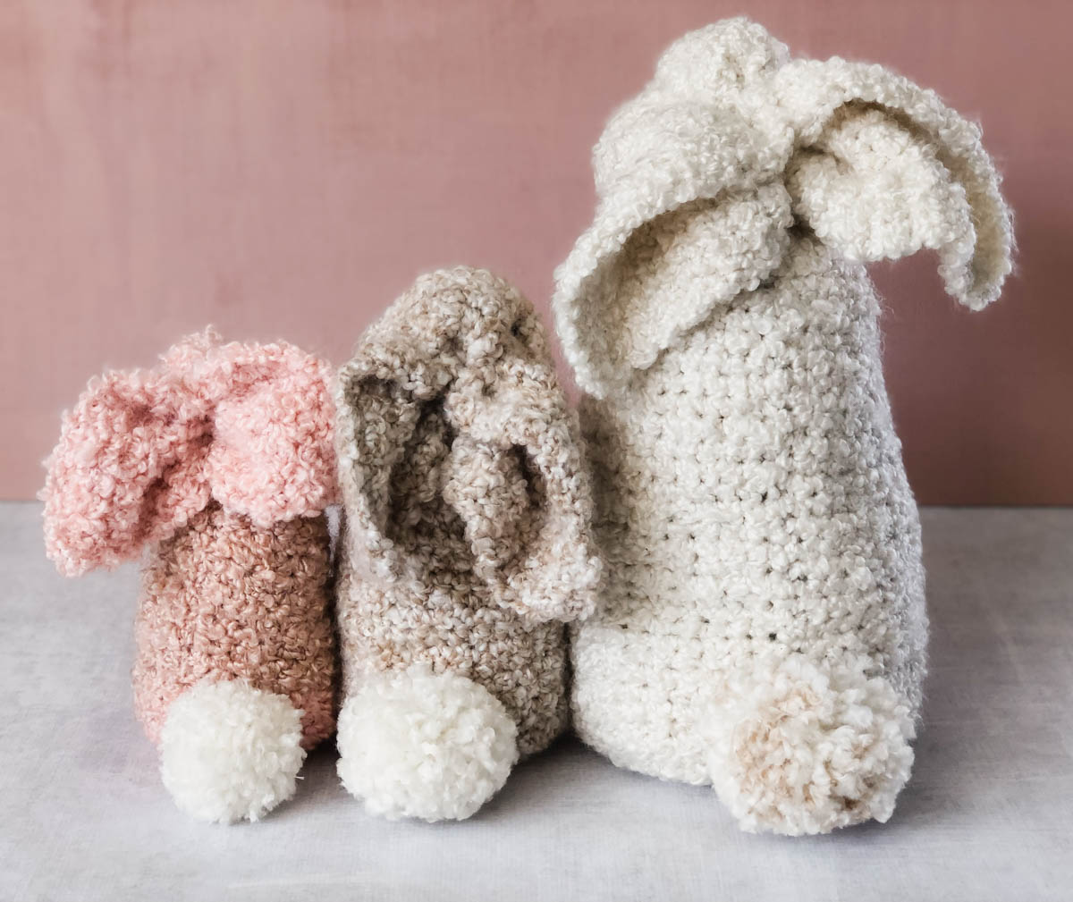 Rectangle Bunnies Crochet Pattern