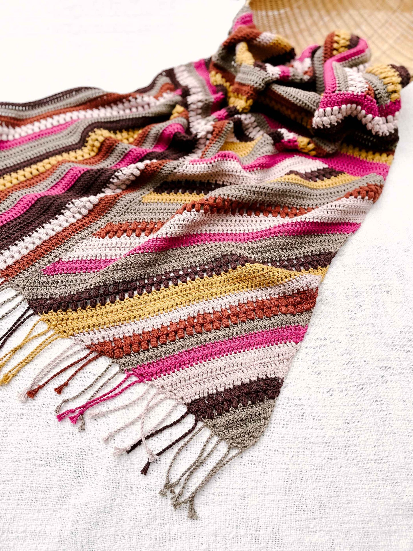 Not-So-Crazy Quilt Crochet Pattern