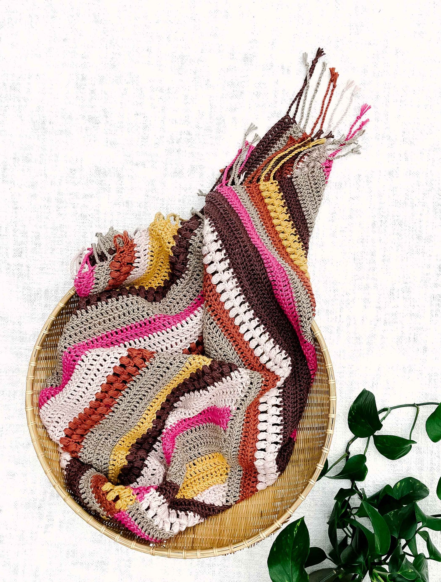 Not-So-Crazy Quilt Crochet Pattern