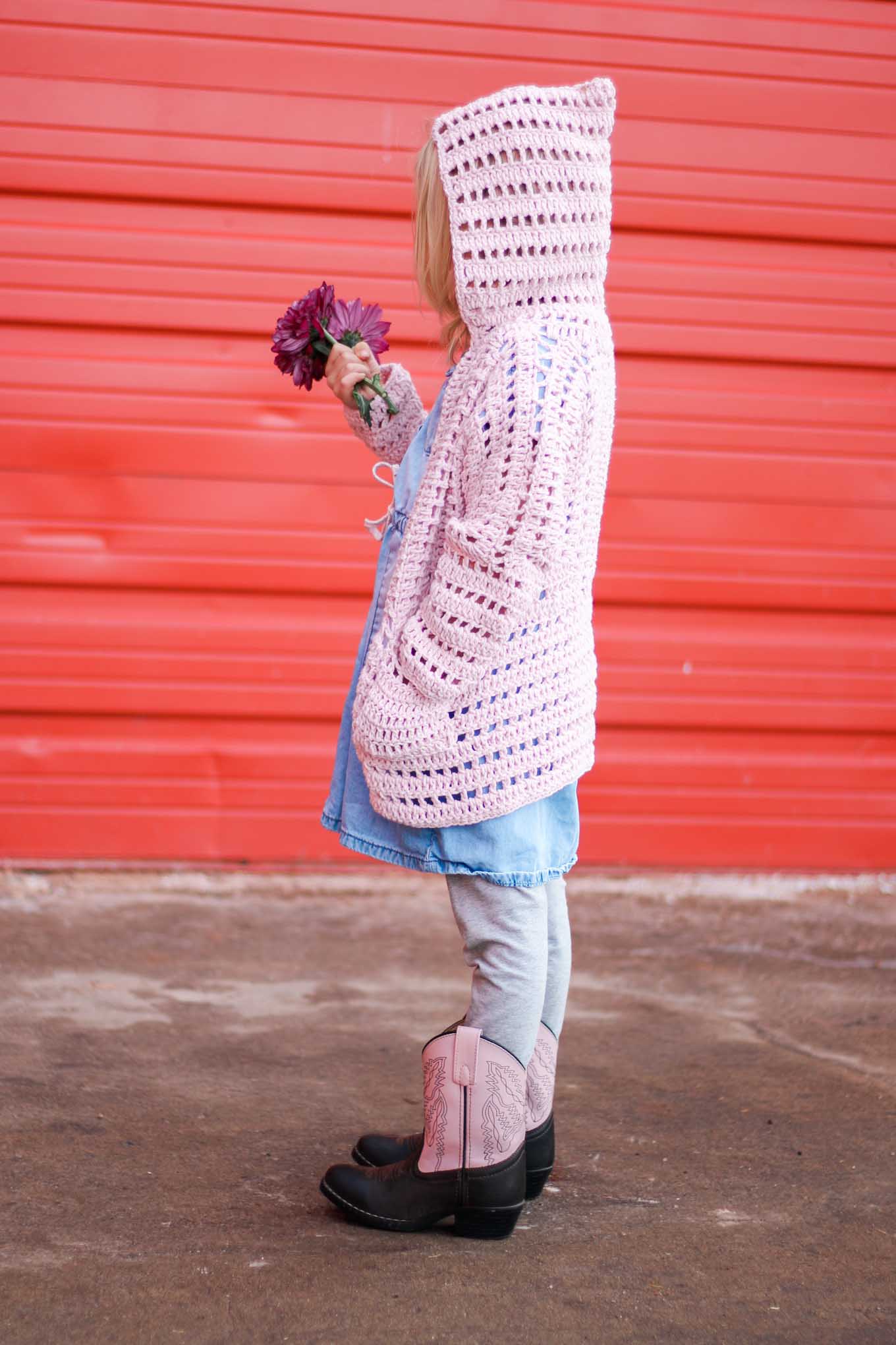 XO Child's Sweater Crochet Pattern