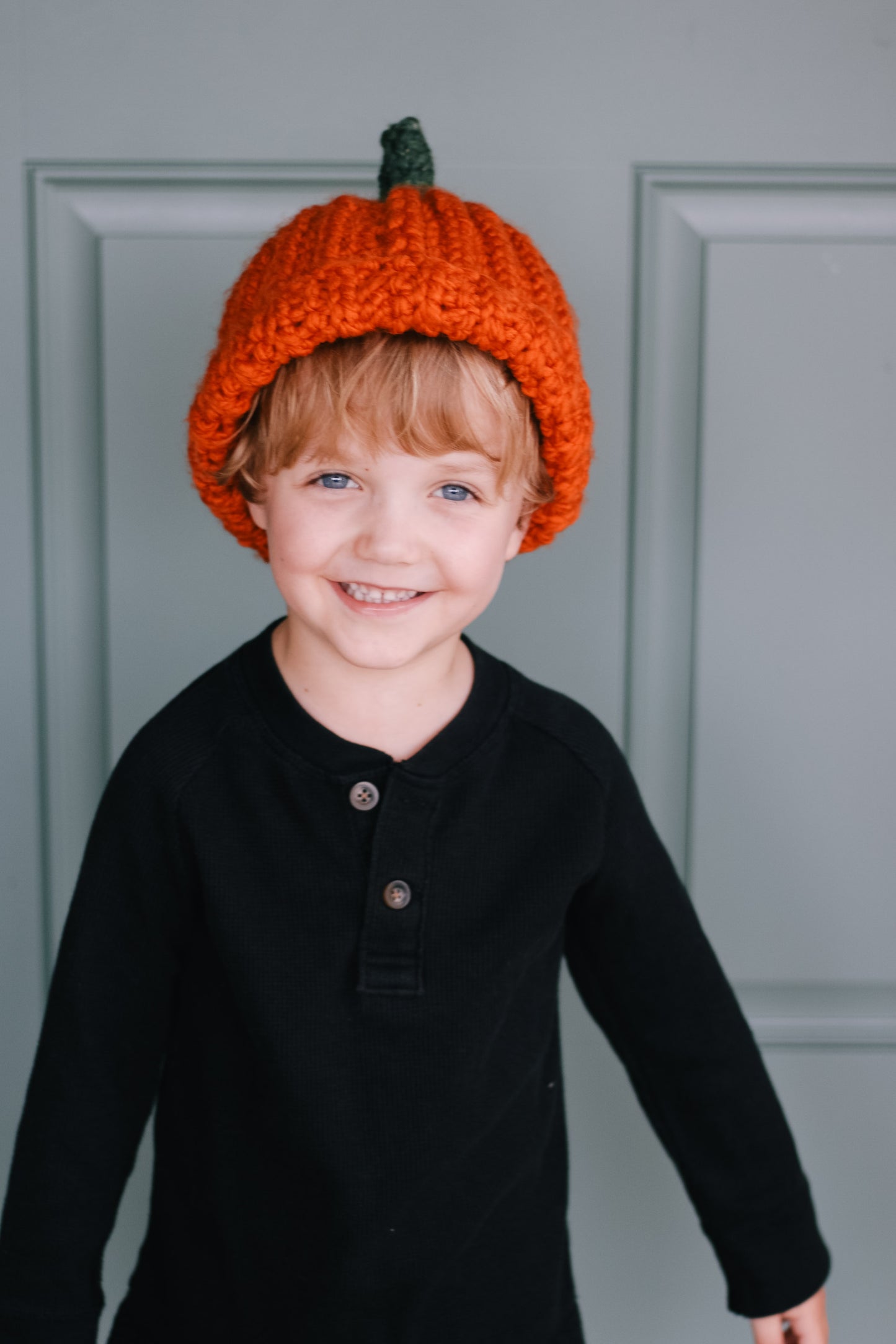 Pick-a-Pumpkin Hat Crochet Pattern