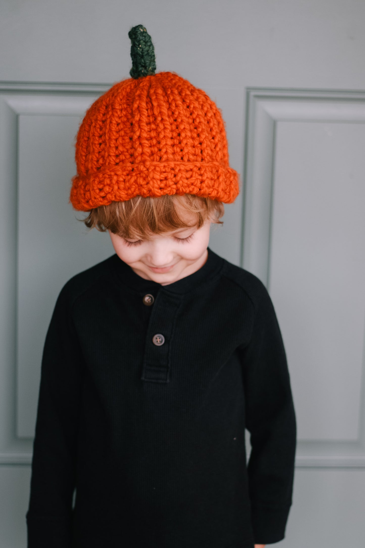 Pick-a-Pumpkin Hat Crochet Pattern