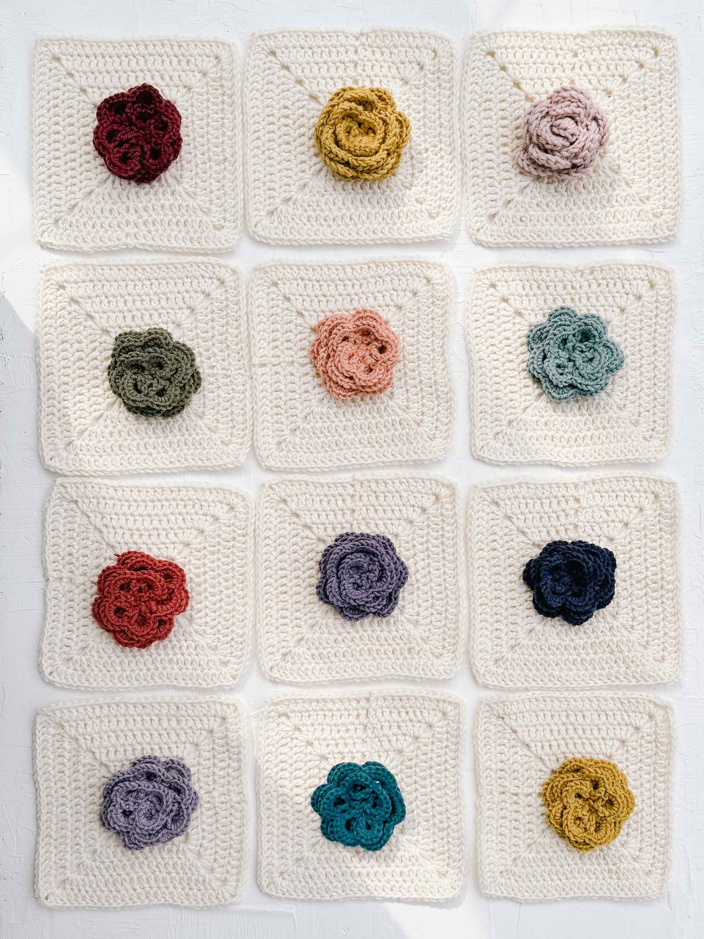 Full Bloom Pullover Crochet Pattern E-book
