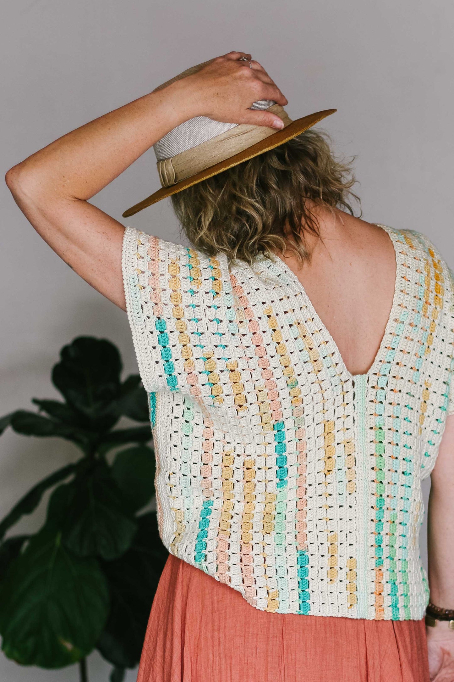 Tidepool Rectangle Tee Crochet Pattern